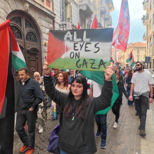 “La Flotilla non si deve fermare”: ad Alessandria le voci dei cittadini contro il genocidio a Gaza