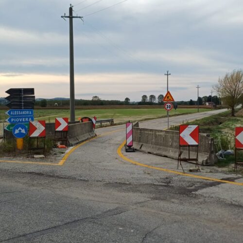 Riaperto il ponte di Bassignana sulla strada provinciale 78: circolazione a senso unico alternato