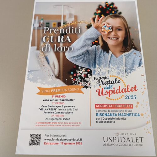 Fondazione Uspidalet, 150 premi in palio nella Lotteria di Natale: il ricavato per una risonanza magnetica