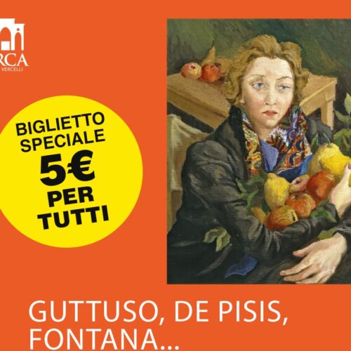 Un weekend con i maestri del Novecento: a Vercelli un prezzo speciale per vedere da vicino l’arte di Fontana, Guttuso e De Pisis