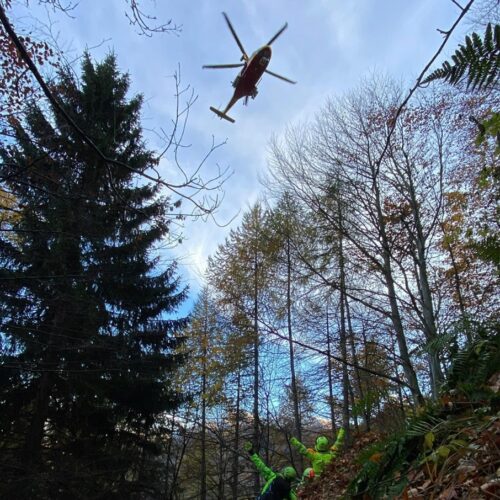 Tre interventi in poche ore per il Soccorso Alpino in Val Pellice: salvati un cacciatore e due scalatori