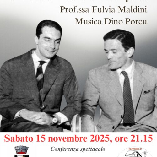 A Rivarone sabato i profili di Calvino e Pasolini