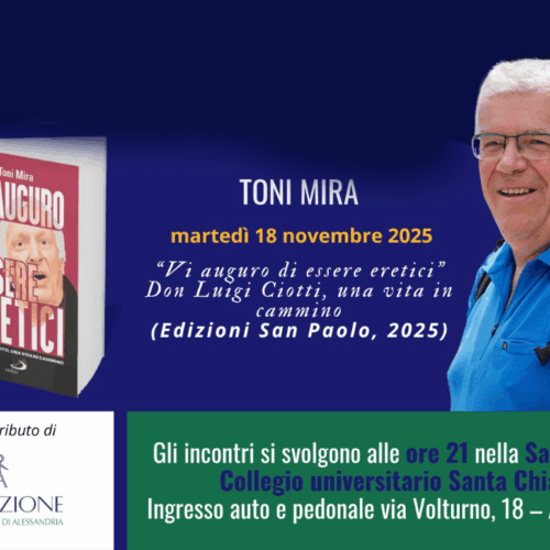 Toni Mira racconta don Ciotti e la sua ribellione alle ingiustizie