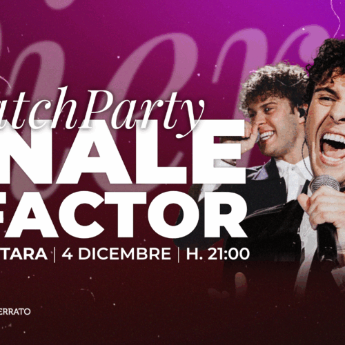 Un maxi schermo per Pierc: Casale si accende per la finale di X Factor