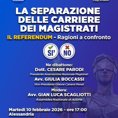 Referendum giustizia: oggi il confronto sulle ragioni del “Sì” e del “No”