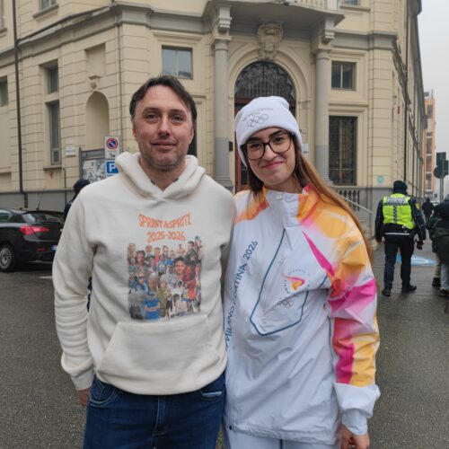 Tra i tedofori ad Alessandria la pavese Alessia Friscia, campionessa paralimpica: “Un’emozione unica”