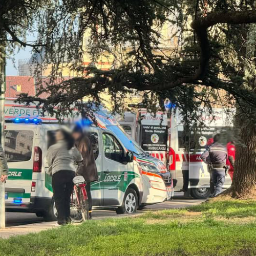 Incidente con monopattino: soccorso da 118 e Polizia locale