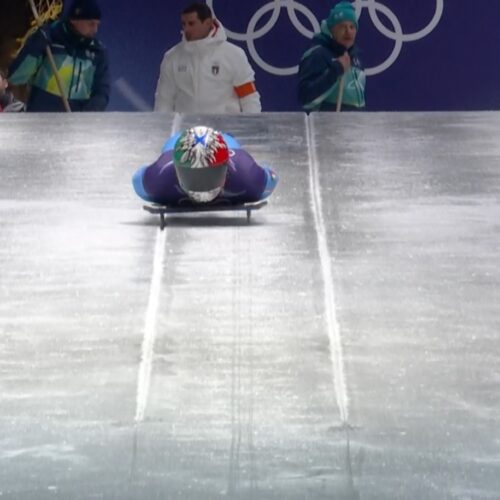 Olimpiadi invernali: quinto posto finale per il vercellese Amedeo Bagnis nello skeleton