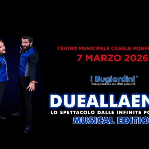 A Casale arriva “Dueallaenne – Musical Edition”: improvvisazione e musica per sostenere AttivaMente