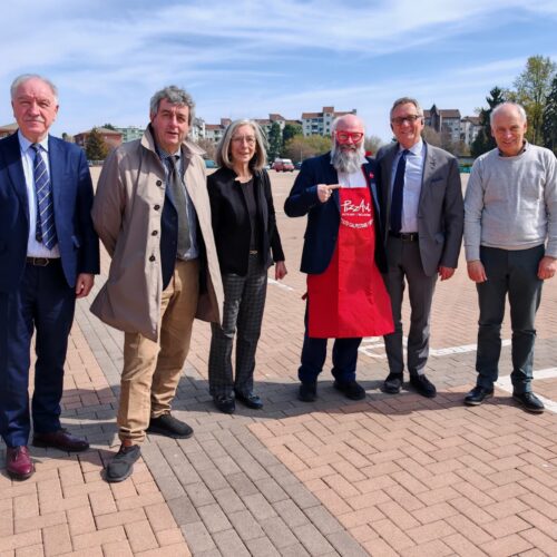 Il papà di PizzAut a Biella per il sopralluogo in vista del “Concertozzo” di Elio