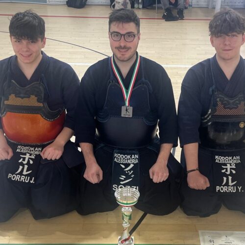 Kendo: Accademia Kodokan sugli scudi. Sozzi vicecampione italiano e Yuri Porru giovane più combattivo