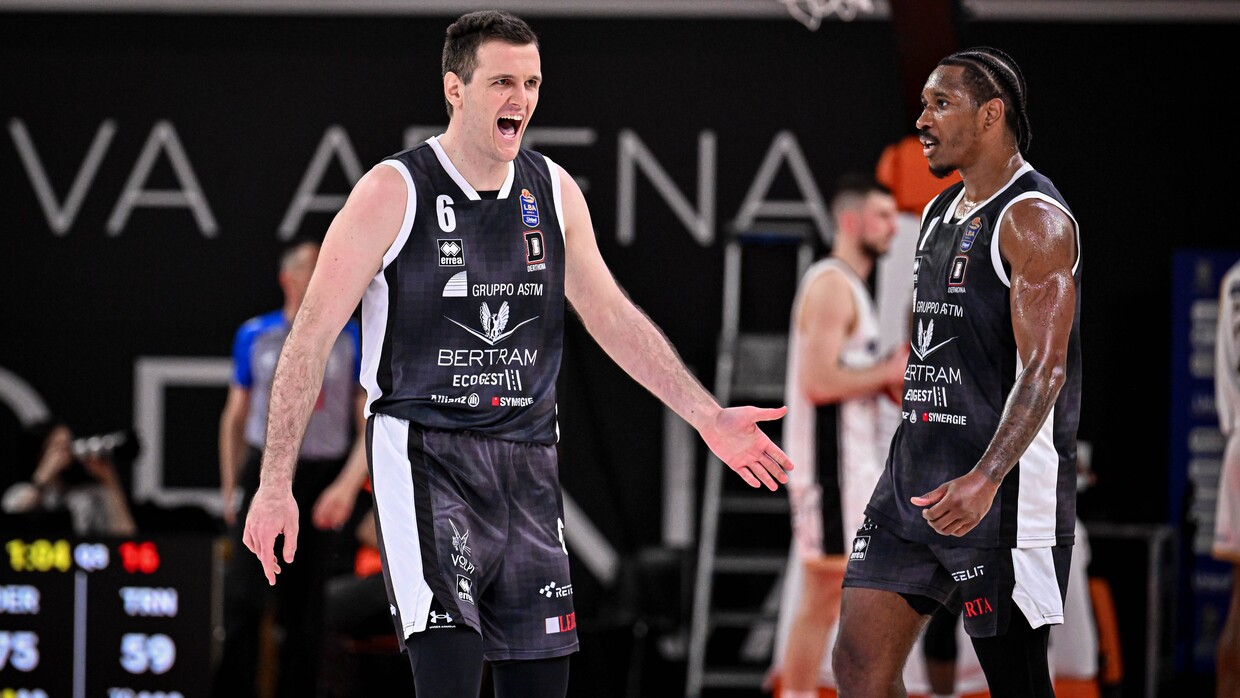 Bertram Derthona domina Trento e stacca il pass per i playoff