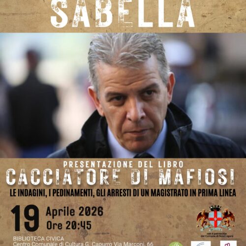 Il magistrato Alfonso Sabella a Novi per parlare della lotta a Cosa Nostra