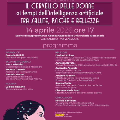 Donne, tecnologia e identità: all’Ospedale di Alessandria un incontro sull’impatto dell’intelligenza artificiale