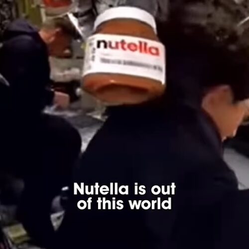 La Nutella nello spazio: il barattolo su Orion conquista il web