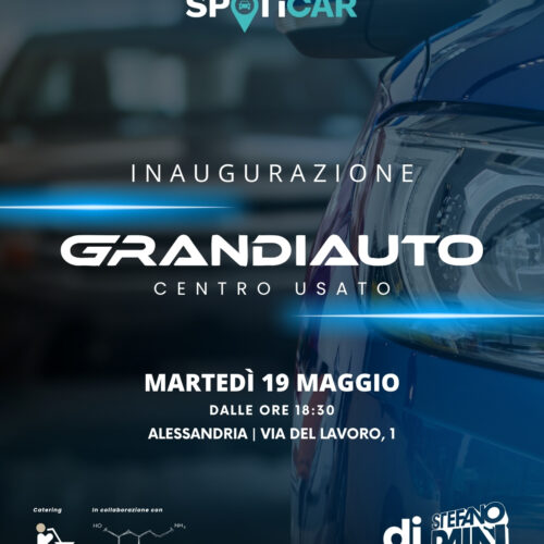 Grandiauto apre il nuovo Centro Usato ad Alessandria. Inaugurazione con musica e sapori d’eccellenza in zona D3
