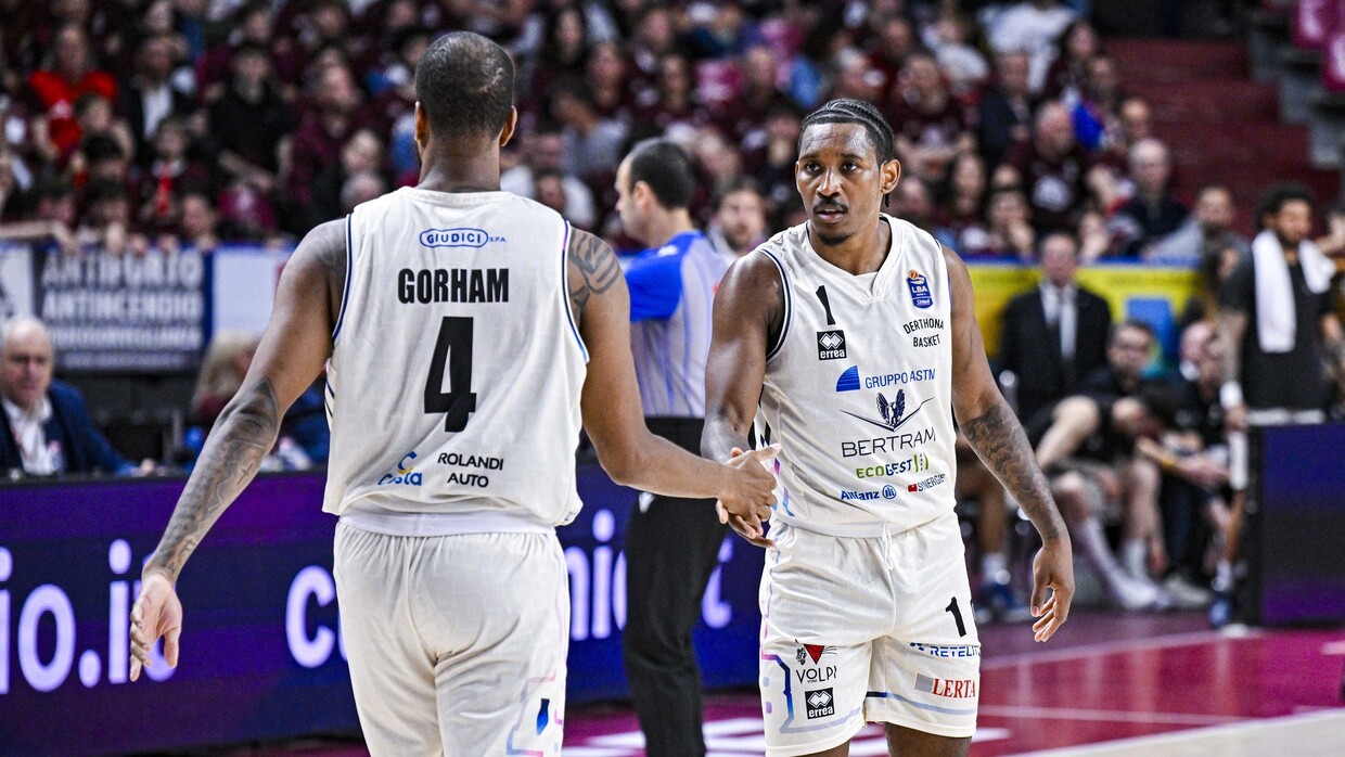 Bertram Derthona, falsa partenza ai playoff: Venezia si impone in gara 1