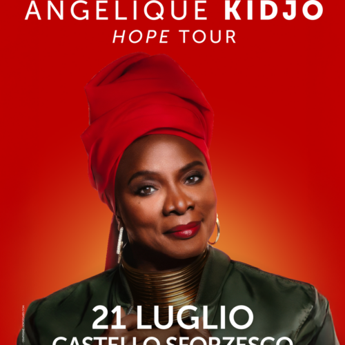 Angélique Kidjo torna in Italia al Castello Sforzesco di Milano il 21 luglio