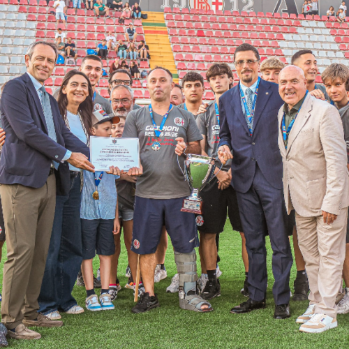 L’Alessandria under 19 premiata per la vittoria del campionato regionale