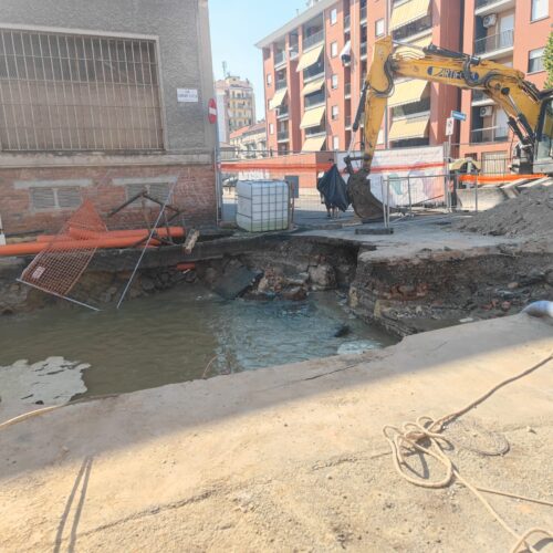 Alessandria senza acqua per danno a tubo portante: tempi di riparazione potrebbero essere lunghi