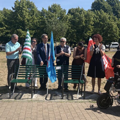 Al Parco Carrà di Alessandria una panchina per andare “Oltre le barriere”