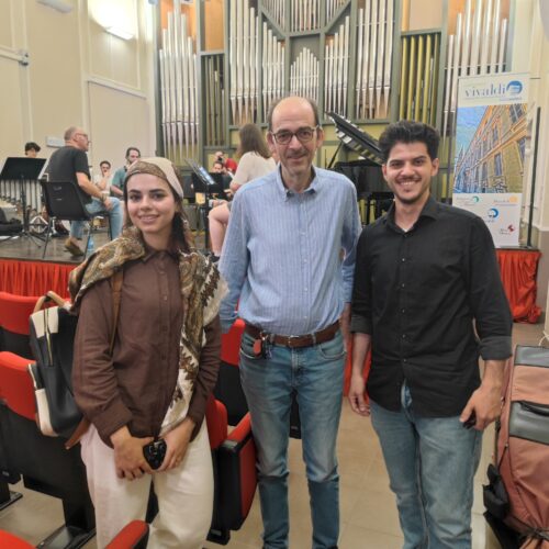 La musica come “arte di essere vivi” sotto le bombe: parlano Raghad e Jamil, da Gaza al Conservatorio Vivaldi