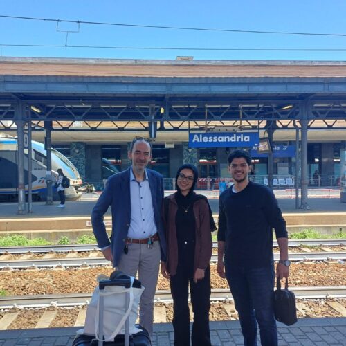 Da Gaza ad Alessandria per studiare al Conservatorio Vivaldi: la storia di Raghad e Jamil