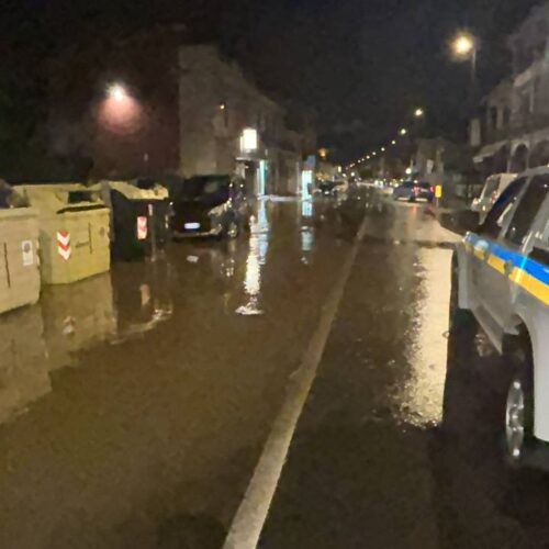 Maltempo: emergenza rio Lovassina rientrata. Si lavora per lavare le strade e ripristinare la viabilità