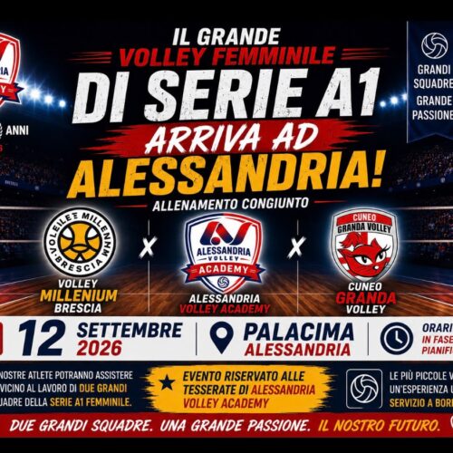 Il 12 settembre al Palacima due squadre di volley A1: Brescia e Cuneo per allenarsi