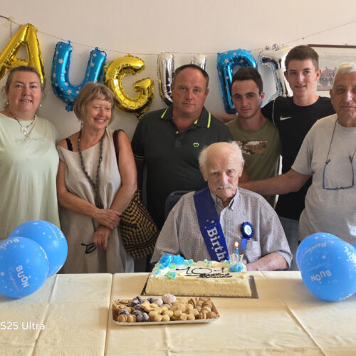 Festa per Lorenzo: per lui 101 candeline