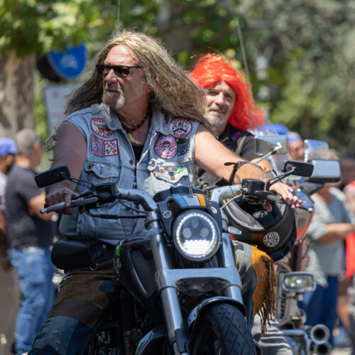 Motoraduno Madonnina dei Centauri: le foto della sfilata in piazza Garibaldi ad Alessandria