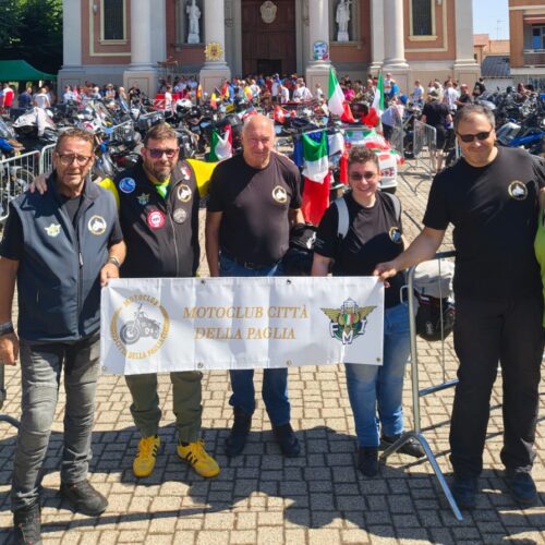 Raduno Madonnina Centauri: premiato il Motoclub Città della Paglia, terzo in Piemonte