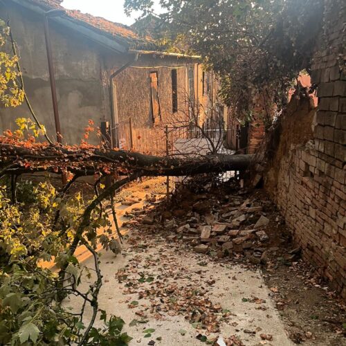 Novi Ligure, il giorno dopo il temporale: oltre 70 alberi danneggiati e Parco Castello chiuso. Prosegue la messa in sicurezza