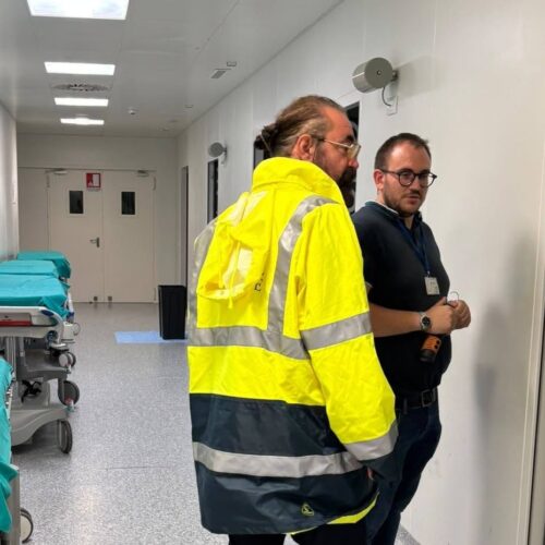 Violento temporale di venerdì causa disagi anche all’Ospedale di Casale Monferrato
