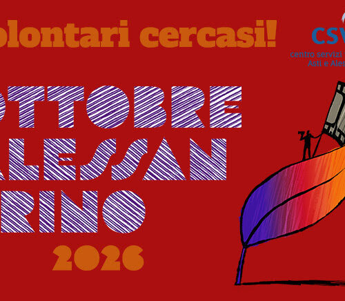 Verso l’Ottobre Alessandrino: via alla ricerca volontari degli enti del Terzo Settore entro il 10 settembre