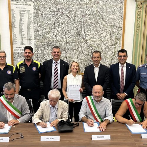 Sei Comuni fanno squadra per rafforzare il sistema di Protezione Civile