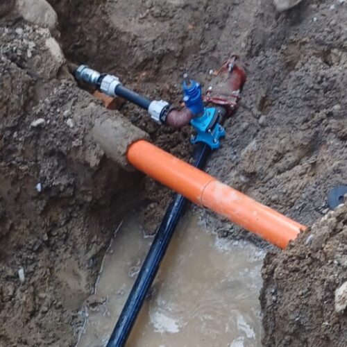 Riparata la perdita d’acqua in piazza Mentana ad Alessandria