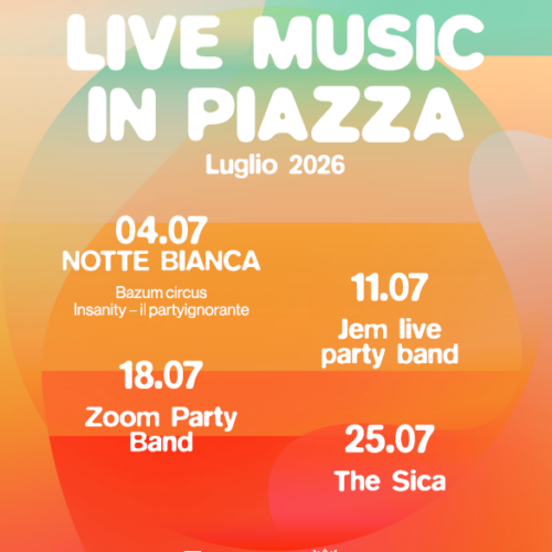 E.S.C.O. 2026, sabato 11 luglio a Casale Monferrato si balla con la Jem Live Party Band