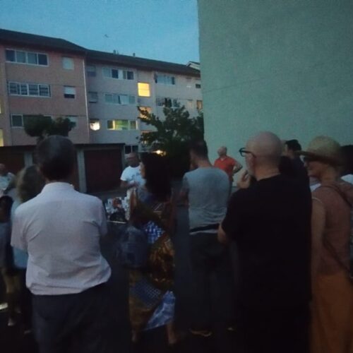 Il teatro itinerante ha raccontato le storie di via Gandolfi, al quartiere Cristo di Alessandria