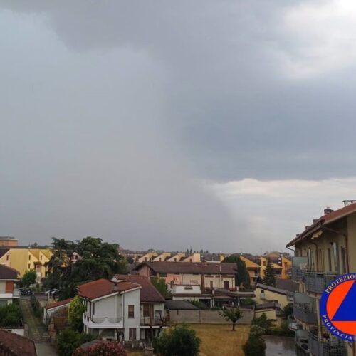 Temporali e grandine su Alessandrino e Tortonese