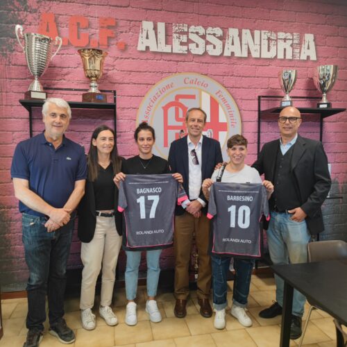 Nuovi campi e strutture per l’Alessandria Calcio Femminile: investiti 300 mila euro