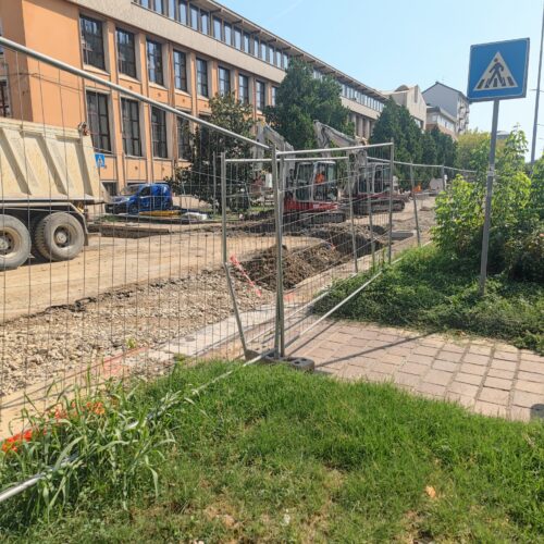 Tornata l’acqua in spalto Borgoglio: riparata la rottura della conduttura idrica